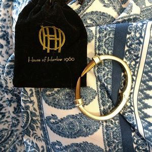 House of harlow tigers eye horn bracelet